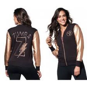 Zumba Bomber Jacket With Swarovski Crystals XL